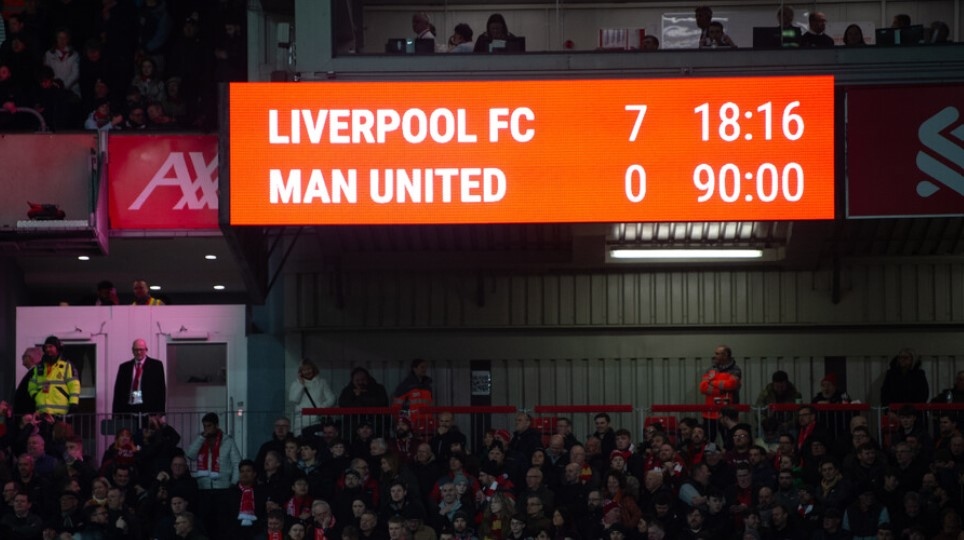 Ливърпул изигра феноменален мач и разгроми Манчестър Юнайтед в дербито на